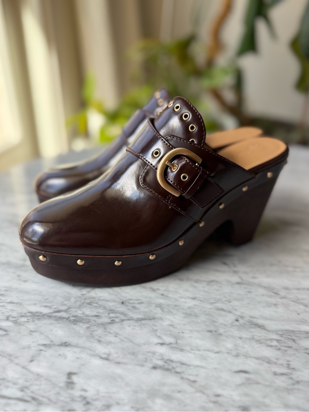 MADEWELL The Wes Buckle Strap Clog - Picture 8 of 9